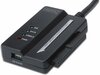 Adapter Digitus DA-70325, USB 3.0 to SATA ja IDE, must