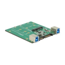 M.2 / mSATA to SATA / USB 3.1 adapter DeLock 62732