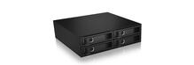 Adapter Icy Box RaidSonic IB-2242SSK, 4 x 2,5 HDD, must