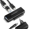 Adapter Axagon ADSA-FPX, USB-C 10Gbps SATA 6G, 2.5/3.5 SSD/HDD
