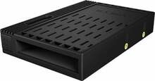 Icy Box IB-2536StS, 2,5 kuni 3,5 konverter, must