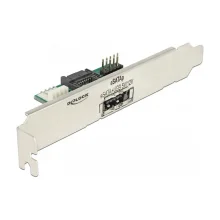 Sisemine eSATA adapter DeLOCK 63921, hõbe