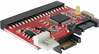 Adapter Delock IDE to SATA, punane