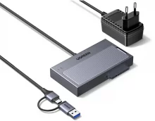 Adapter Ugreen D320 M.2 NVMe + SATA HDD/SSD, USB 3.2 USB-C