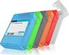 Kaitseümbriste komplekt Icy Box Raidsonic IB-AC602b-6, 3,5 tolli HDD, sinine, roheline, hall, oranž, punane, valge