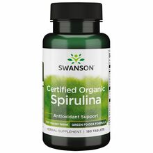 Spirulina 500 mg tabletid, 180 tk, Swanson