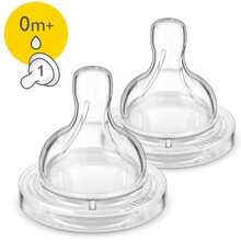 Lutt Philips Avent Classic+, SCF631/27, silikoon, 0m+, 2 tk