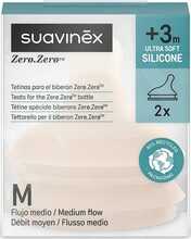 Pudelilutt Suavinex Zero, 308681, 3 kuu+, 2 tk