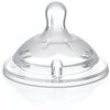 Pudelilutt Chicco Natural Feeling, reguleeritava vooluga, 00081035200000, 4m+, 2 tk