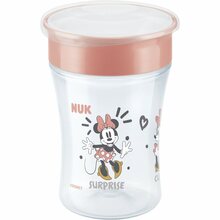 Õppetass NUK Magic Cup Minnie, punane, 230 ml