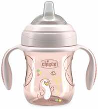 Õppetass Chicco Transition Cup, roosa, 200 ml