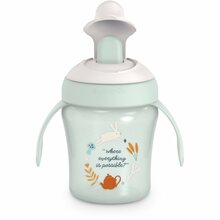 Õppimistass Suavinex Wonderland 402789, mündiroheline, 200 ml
