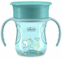 Õppimistass Chicco Perfect Cup 695125 360, sinine, 200 ml