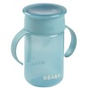 Neištilkumatu õppimistass Beaba, sinine, 360 ml
