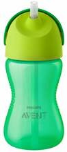 Joogitops kõrrega Philips Avent SCF798/01 Bendy, roheline, 300 ml, 12 kuu+ 