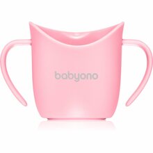 Õppimistass BabyOno 1463/04, roosa, 120 ml