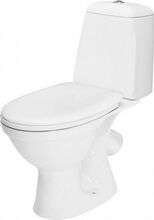 Põrandale paigaldatav WC-pott Cersanit Eko Nord 3/6L aeglaselt sulguva kaanega, 45 veeväljalase