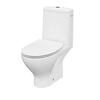 Põrandapealne WC-pott Cersanit Moduo koos kaanega, 356 x 655 mm