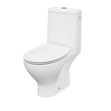 Põrandapealne WC-pott Cersanit Moduo koos kaanega, 356 x 655 mm