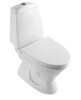 WC-pott Vento Taberg Duroplast Soft Close kaanega, 350 x 690 mm, 3/6 l