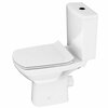 WC-poti komplekt Cersanit Carina Clean On S/C kaanega, põrandale, alt ühendus