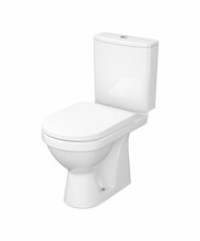 Tualettpott Cersanit Mito Zip Duroplast kaanega, vertikaalse väljavooluga, 3/5 L