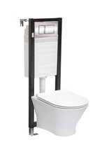 Wc-poti komplekt Roca Nexo Rimless A34H64, 35 x 35 cm