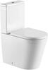 WC-pott Swiss Aqua Technologies Brevis Rimfree aeglaselt sulguva kaanega, täiskomplekt
