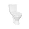 Põrandapealne WC-pott Cersanit Compact 698, topeltloputus 3/6 L, SimpleOn funktsioon, aeglaselt sulguv kaas