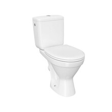 Põrandapealne WC-pott Cersanit Compact 698, topeltloputus 3/6 L, SimpleOn funktsioon, aeglaselt sulguv kaas