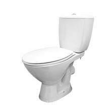 Põrandapealne WC-pott Cersanit Kaskada II koos kaanega, 360 x 650 mm