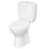 Põrandapealne WC-pott Cersanit Mito Neo II 010, 3/6 L, horisontaalne äravool, küljepealt sissevool