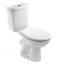 WC-pott põrandapealne Jika Euroline H8677960007871 SC kaanega, 370 x 670 mm, valge
