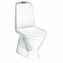 Põrandale paigaldatav WC-pott Gustavsberg Nautic 1510 HF koos kaanega, 345 x 650 mm