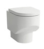 Põrandale paigaldatav WC-pott Laufen Sonar LCC glasuuriga