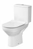 WC-poti komplekt Cersanit City New Clean On 011 õhukese aeglaselt sulguva kaanega, 365 x 670 mm, 3/5 l