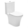 Põrandapealne WC-pott Swiss Aqua Technologies Brevis Rimfree aeglaselt sulguva kaanega