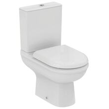 Põrandale paigaldatav wc-pott Ideal Standard Exacto R038201 rimless ja Soft Close kaanega, 62.5 x 36 x 78 cm