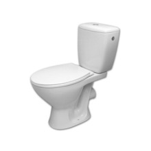 Põrandakinnitus WC-pott Cersanit Senator 010 3/6 l koos kaanega
