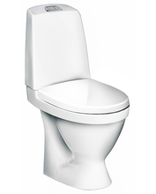 Põrandale paigaldatav wc-pott Gustavsberg Nautic GB1115102R1331 soft-close kaanega, valge