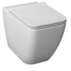 P prots.C3 prots.B5randale paigaldatav WC-pott Jika Pure ilma loputuspaagi, prill-laua ja kaaneta, vertikaalse v prots.C3 prots.A4ljavooluga