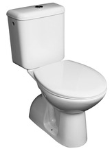Põrandapealne WC-pott Jika Zeta ilma kaaneta, vertikaalne väljavool, sisend alt, valge