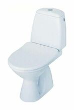 WC-poti komplekt Kolo Solo koos kaanega, 355 x 670 mm, 3/6 L, horisontaalne veevähendus