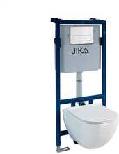 Wc-poti komplekt Jika Mio-n Rimless H8697100000001 koos raamiga