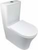 Põrandapealne WC-pott Domoletti MT621BTW kaanega, 380 x 605 mm