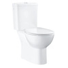 Põrandapealne WC-pott Grohe Bau Ceramic 39346000 koos loputuskasti ja SoftClose kaanega, valge