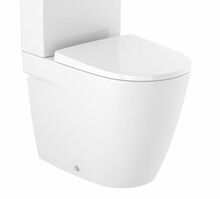 Põrandapealne WC-pott Roca Ona Compact A342688000 rimless, 370 x 600 mm, valge