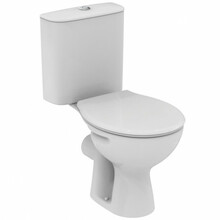 Põrandale paigaldatav tualettpott Vidima Ulysse koos kaanega, 370 x 640 mm