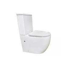 Põrandapealne tualettpott Domoletti TK321 koos kaanega, 365 x 410 mm, 430 x 460 mm