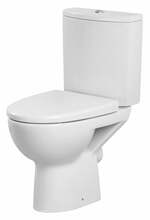 WC-pott, püstine Cersanit Parva K27-063, kaanega, 350 x 610 mm